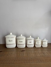 Série De 5 Pots À Épices En