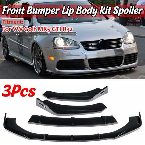 3pcs noir brillant spoiler - 3pcs,