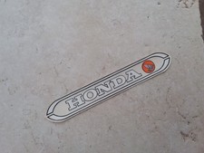 old honda motorcycle sticker