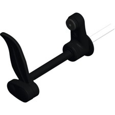 Arrêt de volet composite pour volets alu et PVC - L 200 - Noir TORBEL