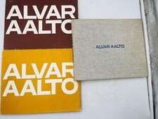 ALVAR AALTO. Band I: 1922-1962. II: 1963-1970. III: Projekte und letzte Bauten.
