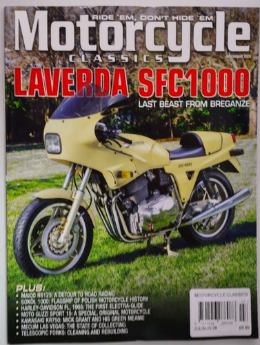 Motorcycle classics magazine - classics,