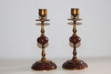 Paire de bougeoir candélabre