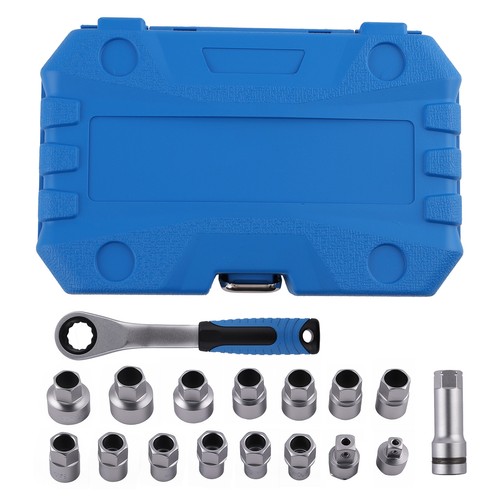 17pcs coffret douilles - coffret,