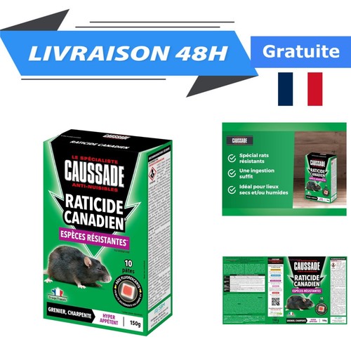 Caussade anti rats pâtes - anti-rats,