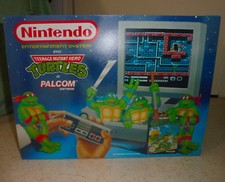 Nintendo Nes custom box TMNT Ninja Turtles console pack Insert FR  "insert seul"