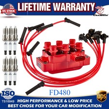 FD480 Coil & 6 Spark plug &