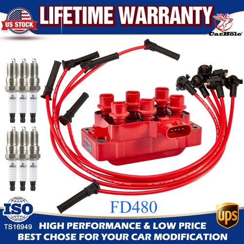 Fd480 coil spark plug - spark, &