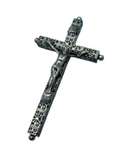 Magnifique Crucifix Ancien –