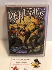 Jeu Vidéo Retro Renegade Commodore 64 CBM 64/128 Cassette Non testé Taito 1987