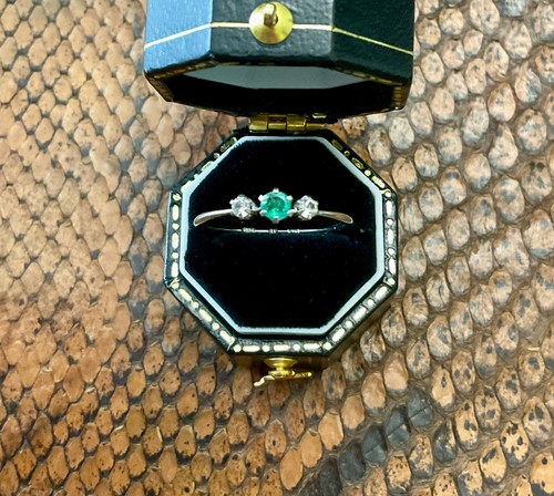 Ancienne bague trilogie - ancienne, or