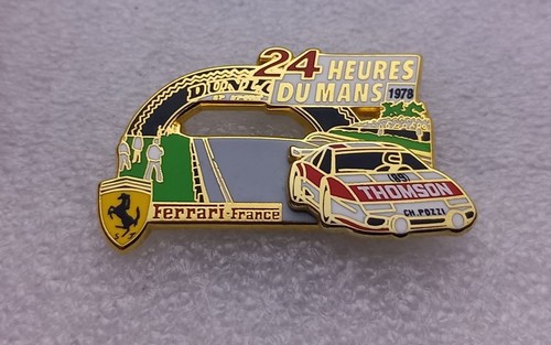 Ed135 pin voiture ferrari 24 - pin's,