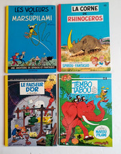 Lot 4 BD  Spirou et Fantasio