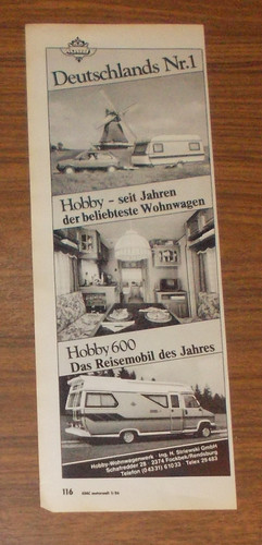 Rare advertising hobby - rare,