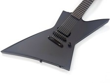 ESP LTD EX-7 Black Metal Baritone *Made in KOREA *Worldwide S/H