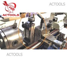 Mini Glissière verticale 90 x 50 mm, opération de fraisage à deux mors sur tour