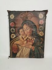 Painting, Cuzco? Peru? Sainte Reparata? Virgin? Religious, canvas. 18th century? 