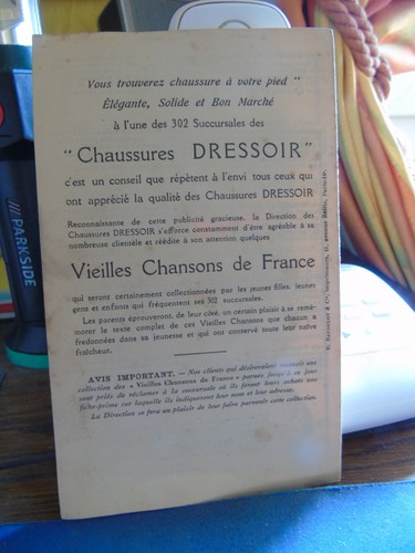 Vieilles chansons france - de,