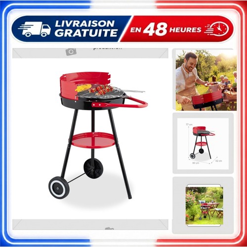 Barbecue charbon bois - de,