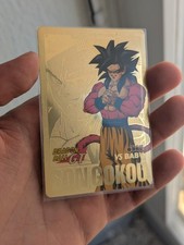 Dragon Ball Z DBZ Carddass Hondan Part 29 #127 Gold 1997 MADE IN JAPAN Card