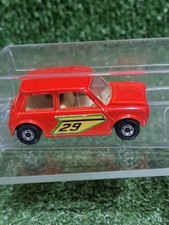 MATCHBOX 29 BMC AUSTIN RACING MINI VINTAGE SUPERFAST LESNEY 1-75 SERIES ENGLAND