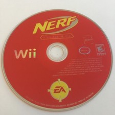 Nerf N-Strike EA Hasbro Video Game (Hasbro Nintendo Wii, 2008)  (Disc only)