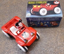 Buggy électrique en plastique Mickey Disney BRABO + boîte (1980)