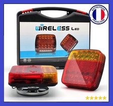 feu remorque sans fil, LED fixation magnétique