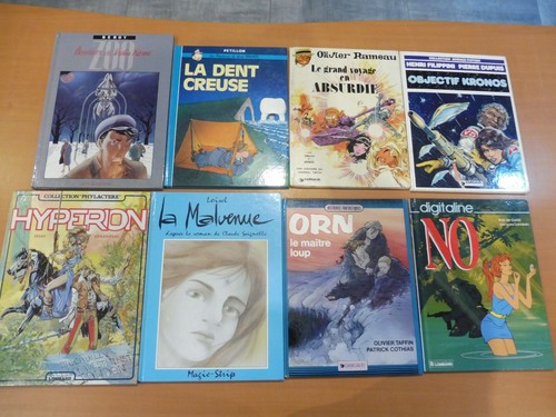 Lot cartonnee toute en - bd,