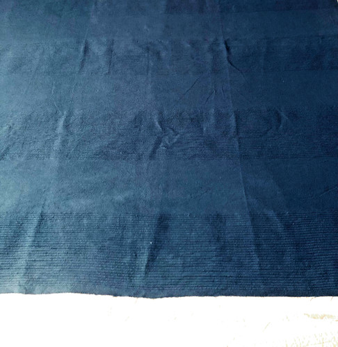 Ancien tissu vintage bleu - tissu,