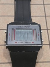 Men's Aquastar Digital Solar Power Chronograph Sports Watch - Works