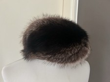 Béret fourrure marmotte