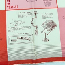 RARE HERMES  HERMES  Carr 45 Les Objets Introuvables Strange Tools Petit Carr Sc