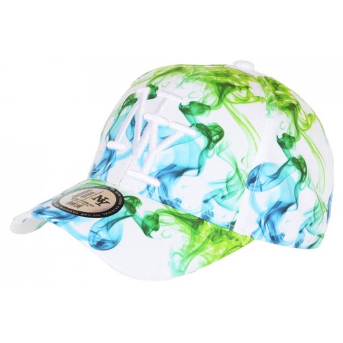 Casquette blanche verte - ny,
