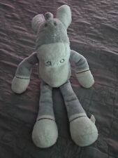 Doudou Ane Paco gris rayé