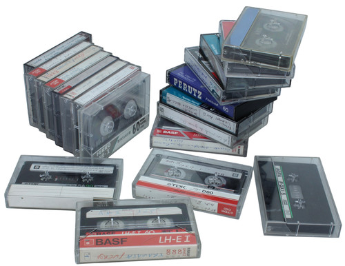 Lot cassettes audio - cassettes,