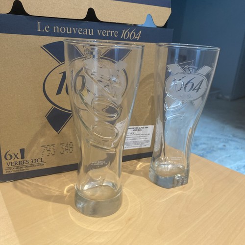 Verres bière - 🌟6, à