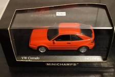 Minichamps VW Corrado G60 1990 1/43 Red 18/6 Rare el!