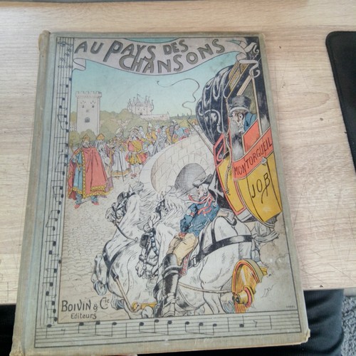 Livre ancien 1912 au - -, pays