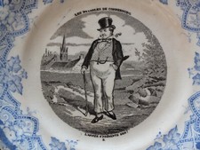 Assiette Lunéville KG Keller