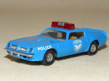 TOY MINIATURE POLICE CAR PRALINE HO 1/87 PONTIAC CAR FIREBIRD TRANS AM 