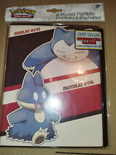 Pokemon Ultra Pro Portfolio A5 Cards Album Binder Card Ronflex Snorlax