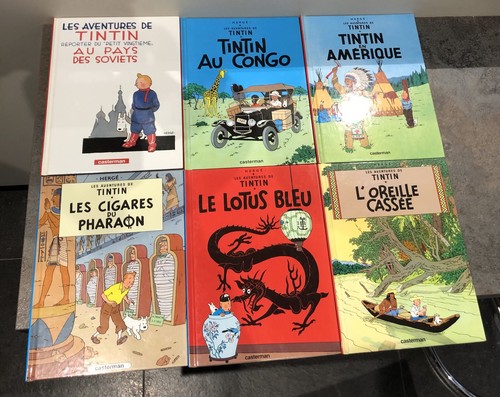Tintin lot 6 - 6, série