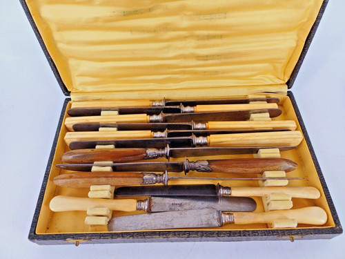 Lot couteaux anciens de - de, 12