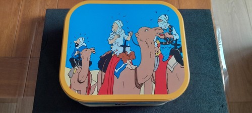 Boite tintin biscuit - boite, delacre