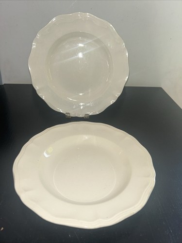 Assiettes semi creuse - v1, 2