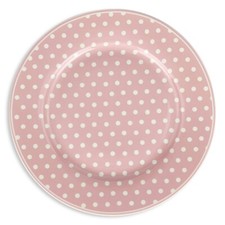Service De Vaisselle Étages Isabelle Rose A Pois Shabby Chic Dans Porcelaine 6pz