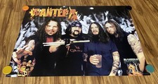 Vintage 2002 Pantera Poster 38x53 Big! Rare! Signatures Network Import Images