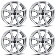 4 Jantes Borbet LV4 5.5x14 ET35 4x100 SIL pour VW Cross Lupo UP