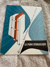 La Paroi Hydraulique 1947 